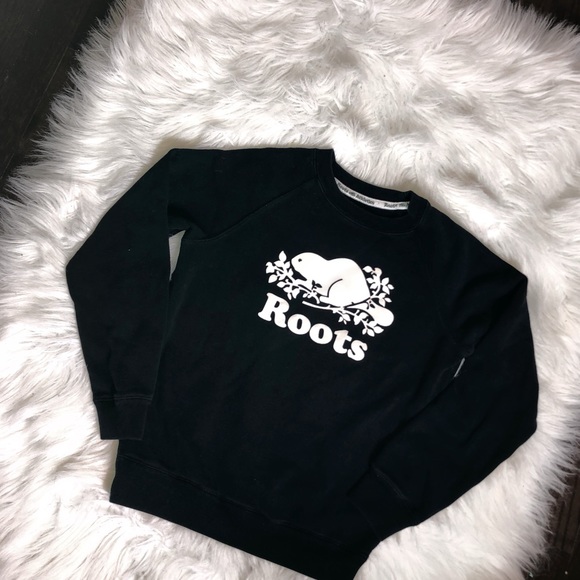 black roots sweater